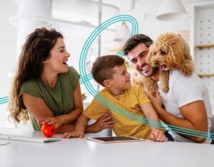 Netcom Kunden surfen mit Glasfaser